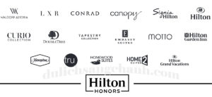 Hilton Honors brands